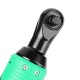 12V 3/8inch Electric Ratchet Wrench Rechargeable Right Angle Wrench Tool LED Cordless Li-ion Battery