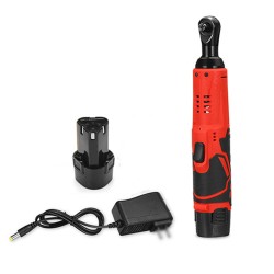 12V 4000mAh 3/8inch 65N.m Battery Ratchet Handheld Electric Wrench Set with 1/ 2 Batteries