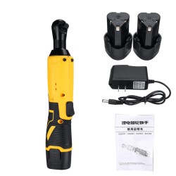 12V 45N.m Ratchet Wrench Electric Rechargeable Ratchet 90° Right Angle Wrench Powerful Tool 12V 45N.m Ratchet Wrench Electric Rechargeable Ratchet 90° Right Angle Wrench Powerful Tool