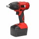 198VF 400Nm High Torque Cordless Electric Wrench W/ 1 or 2 Li-Ion Battery 1 Charger