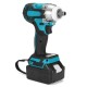 2 in1 18V 588N.m. Li-Ion Brushless Cordless Electric 1/2inch Wrench 1/4inch Screwdriver Drill