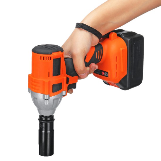 21V 16000mAh Brushless Impact Wrench LED Light Li-Ion Battery Cordless Electric Impact Wrench