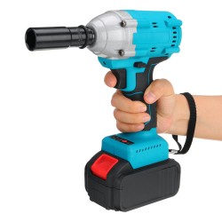 21V 520N.m Electric Cordless Impact Wrench 1/2inch Brushless Driver Drill W/ 1/2pcs Battery & 5pcs Sockets Also Adapted To Makita Battery 21V 520N.m Electric Cordless Impact Wrench 1/2inch Brushless Driver Drill W/ 1/2pcs Battery & 5pcs Sockets Also Adapted To Makita Battery