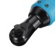 28V 60Nm LED Cordless Electric Ratchet Wrench 3/8 Inch Chuck Right Angle Wrench Tool W/ 2Pcs Li-ion Battery