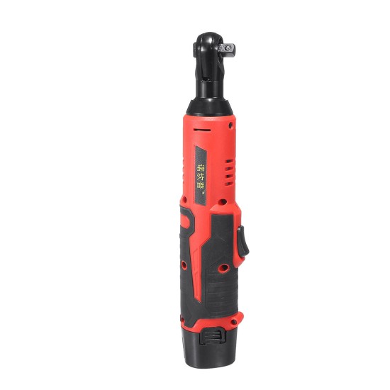 30V/18V 2 Li-ion Battery Electric Wrench Cordless Right Ratchet Angle Wrench Power Tool