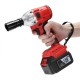 320N/M Brushless Electric Impact Wrench Socket Wrench with Lithium Battery & Charger