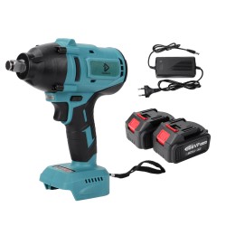 388VF 1000N.M Electric Brushless Impact Wrench Rechargeable Woodworking Maintenance Tools Garden Tools W/ Battery Fit Makita 18V Battery 388VF 1000N.M Electric Brushless Impact Wrench Rechargeable Woodworking Maintenance Tools Garden Tools W/ Battery Fit Makita 18V Battery