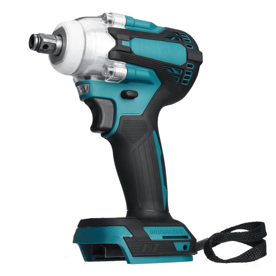 480N.m Brushless Impact Wrench Cordless High Torque 1/2 Socket Electric Wrench Screwdriver Power Tool For Makita 18V Battery