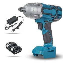 588VF 880N.m 3/4inch Cordless Brushless Electric Impact Wrench Rechargeable Woodworking Maintenance Tool W/1pc/2pcs Battery fit Makita 588VF 880N.m 3/4inch Cordless Brushless Electric Impact Wrench Rechargeable Woodworking Maintenance Tool W/1pc/2pcs Battery fit Makita