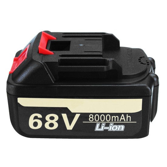 68V 8000mAh Electric Brushless Cordless Impact Wrench Reparing Tools Kit with Li-Ion Battery Charger