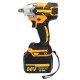 88V 15000mAh Electric Brushless Impact Wrench DIY Cordless Drive with Li-Ion Battery & Charger