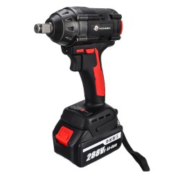 288VF 1/2Inch 520NM Max. Brushless Impact Wrench Li-ion Electric Wrench W/ 2/1/0 Battery Also For Makita Battery 288VF 1/2Inch 520NM Max. Brushless Impact Wrench Li-ion Electric Wrench W/ 2/1/0 Battery Also For Makita Battery