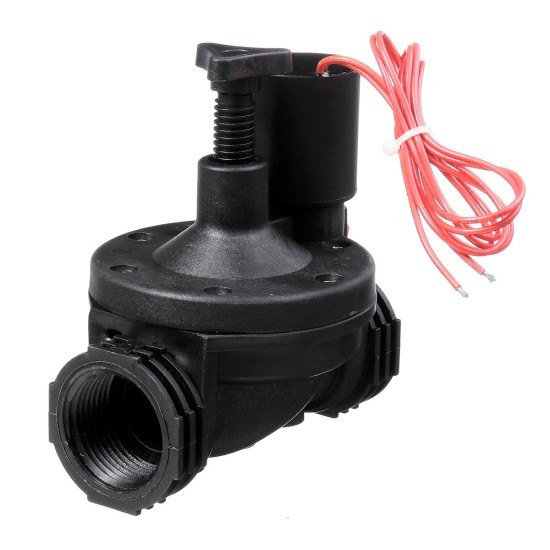 1 Inch Industrial Irrigation Water Valve 12/24V AC Solenoid Thread Valve Garden Controller