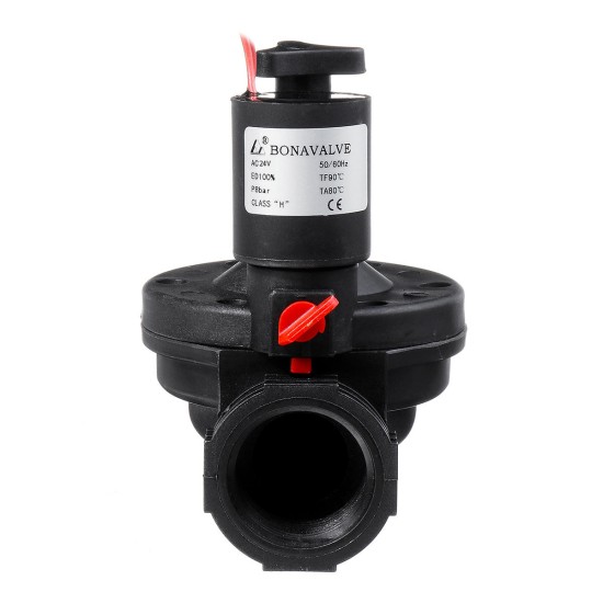 1 Inch Industrial Irrigation Water Valve 12/24V AC Solenoid Thread Valve Garden Controller