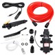 100W 1.0Mpa 12/24V High Electric Pressure Car Washer Wash Pump Water Sprayer Kit