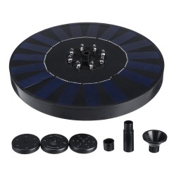 10V 180mm LED Colors Solar Fountain 2.4W 800mAh Solar Powered Fountain Pump Solar Bird Bath Fountain for Bird Bath Pond 10V 180mm LED Colors Solar Fountain 2.4W 800mAh Solar Powered Fountain Pump Solar Bird Bath Fountain for Bird Bath Pond