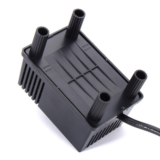 10W 600L/H Waterproof Aquarium Water Pump Mini Fish Pond LED Submersible Pump