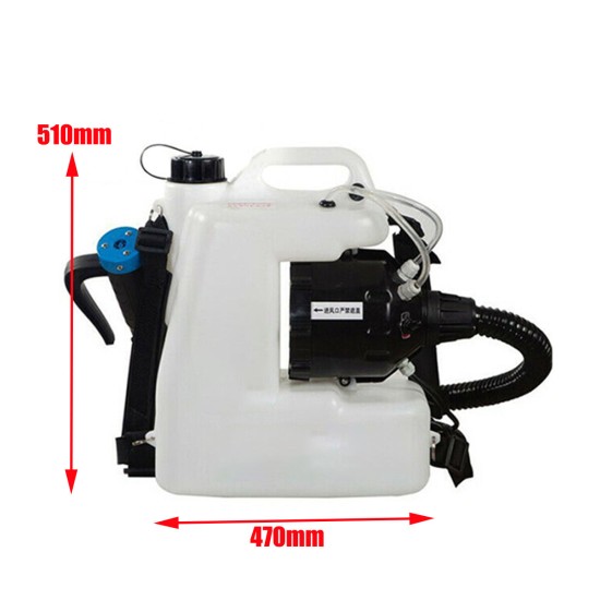 110V/220V Electric ULV Fogger 1400W Electric Spray Disinfection Machine 12L