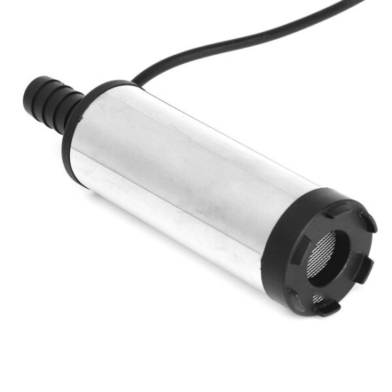 12V 38mm Electric Submersible Water Pump Oil Fuel Pump Cigarette Plug 8700r/min