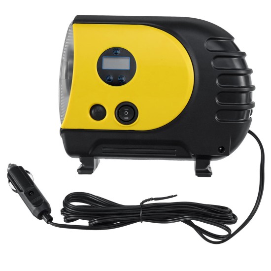 12V Auto Car Tire Inflator Pump Tyre Air Compressor Portable Heavy Duty Digital Display Tire Inflator Air Pump