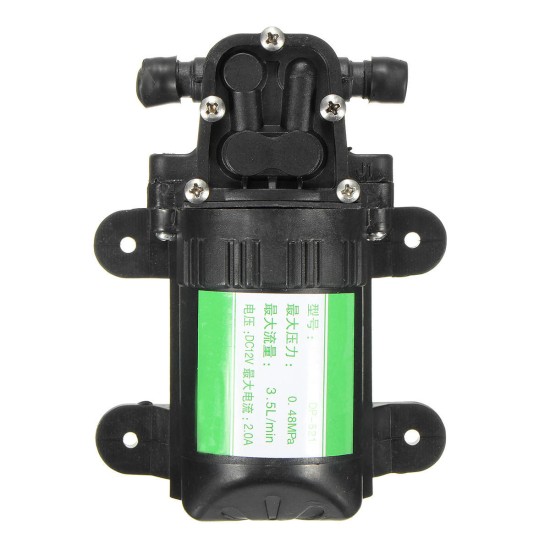 12V DC 12.5cm Water Pump for Home Camper Caravan Marine