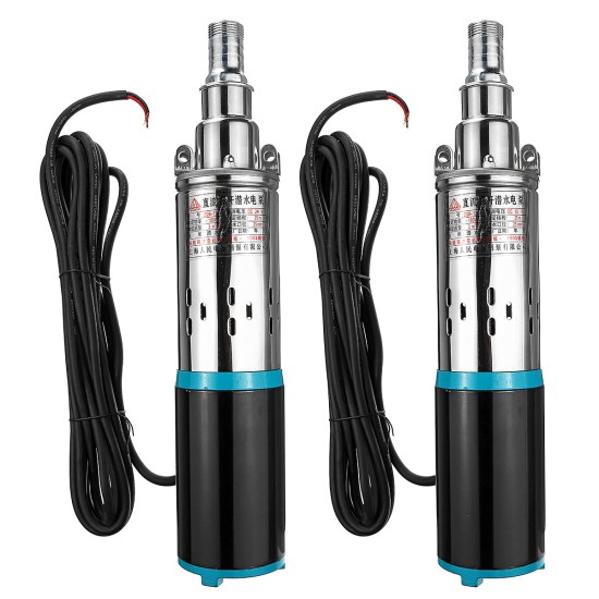 12V/24V Deep Well Pump Peak 300W 8m3/h Solar Submersible Pump