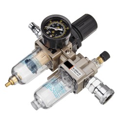 150Psi Manual Pneumatic Air Pressure Filter Regulator Compressor Oil Water Separator 150Psi Manual Pneumatic Air Pressure Filter Regulator Compressor Oil Water Separator