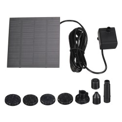 200L/H Solar Panel Powered Water Pump Yard Garden Pool Pond Aquarium Fountain Decor W/ 6 Heads 200L/H Solar Panel Powered Water Pump Yard Garden Pool Pond Aquarium Fountain Decor W/ 6 Heads