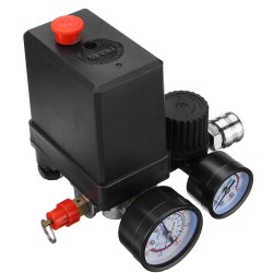 220V / 380V Air Compressor With Pressure Switch Control Valve Regulator Gauges 220V / 380V Air Compressor With Pressure Switch Control Valve Regulator Gauges