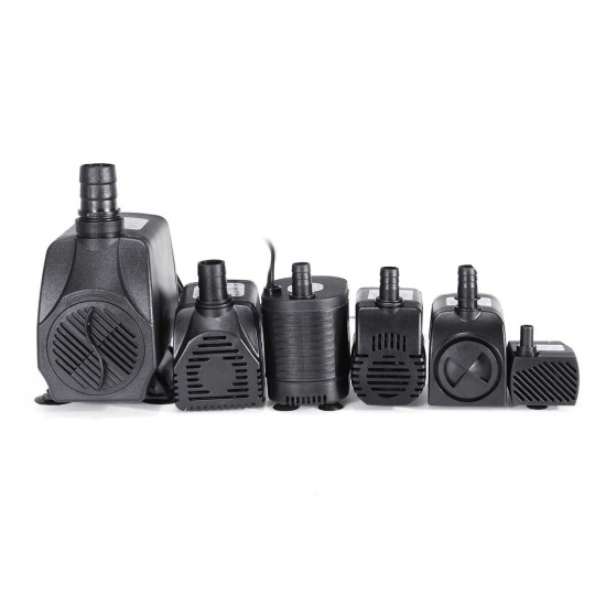 220V 4-75W Submersible Water Pump Silent Long-lasting Aquarium Pond Fish Tank Filter Water Pump