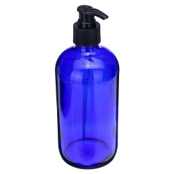 250ml/500ml Blue Glass Bottle With Pump Cap Water Sprayer Essential Oil Bottle 250ml/500ml Blue Glass Bottle With Pump Cap Water Sprayer Essential Oil Bottle