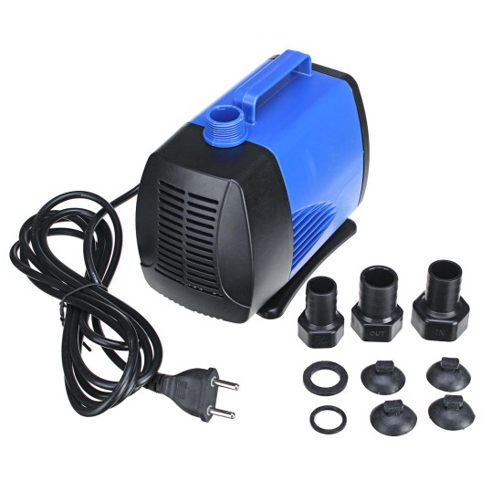 300-5000L/H 85W/105W/135W Submersible Water Pump Aquarium Fountain Fish Pond Tank Hydroponics