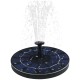 300L/H Solar Power Bird Bath fountain Floating Pond Water Pump Bird Feeder