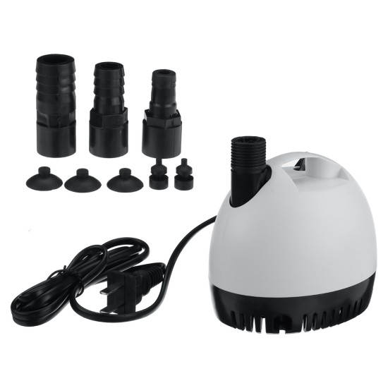 5W/25W/35W Fish Tank Water Pump Submersible Pond Aquarium Waterfall Fountain Sump