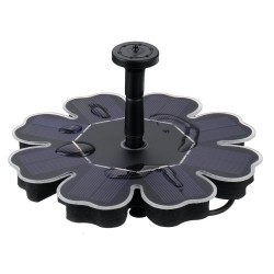 8V 1.6W Mini Fountain Solar Powered Water Pump Floating Outdoor Bird Pond Garden Decor + 4 Nozzles 8V 1.6W Mini Fountain Solar Powered Water Pump Floating Outdoor Bird Pond Garden Decor + 4 Nozzles