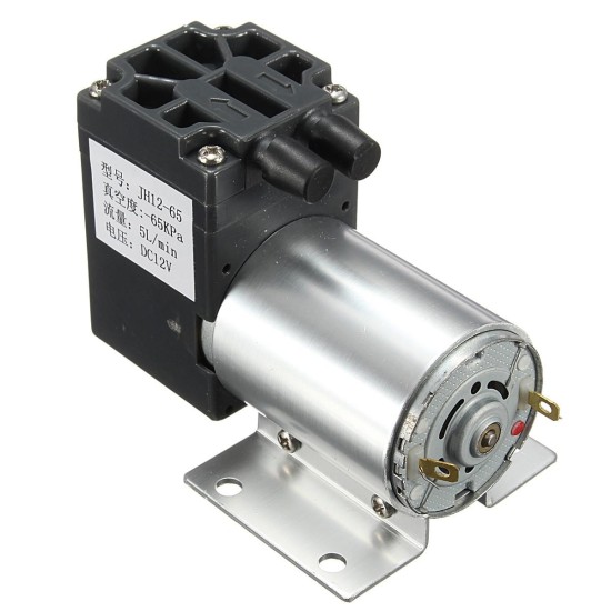 DC 12V Vacuum Pump Suction Pump with Bracket Negative Pressure Suction