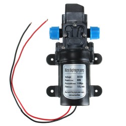 DC12V 80W 0142 Motor 5.5L/Min High Pressure Diaphragm Water Self Priming Pump DC12V 80W 0142 Motor 5.5L/Min High Pressure Diaphragm Water Self Priming Pump