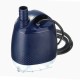 DC24V Submersible Pump Fountain Water Pump Power Cord 2 Nozzles Bottom Suction Pump EU