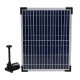 DC40Q-1702 Solar Power Fountain Kit Solar Panel Garden Solar Fountain Landscape Floating Fountain Water Pump