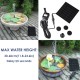 1.8W 180L/H Brushless Solar Panel Fountain Water Pump for Garden Pool Pond Aquarium Fountain