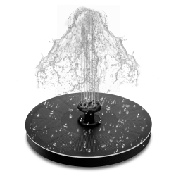 Solar Fountain Pump 2.2W Floating Solar Round Water Pump Floating Panel With 7 Nozzles for Pond Fountain BirdBath Garden Decoration Water Cycling Solar Fountain Pump 2.2W Floating Solar Round Water Pump Floating Panel With 7 Nozzles for Pond Fountain BirdBath Garden Decoration Water Cycling