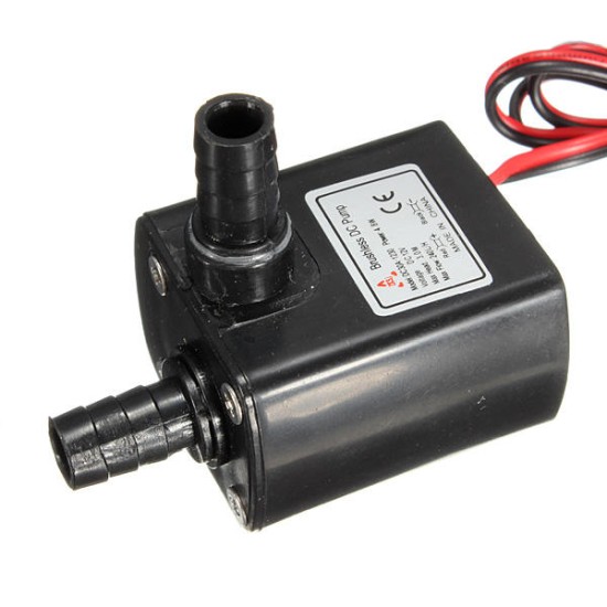 Mini DC12V 3M Micro Quiet Motor Submersible Brushless Water Pump