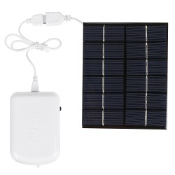 Solar Powered Air Pump Kit 5W Solar Panel Oxygen-increasing Oxygen Air Pump Waterproof Solar Powered Air Pump Kit 5W Solar Panel Oxygen-increasing Oxygen Air Pump Waterproof