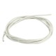 20AWG Flexible Silicone Wire Cable Soft High Temperature Tinned Copper White 1/3/5/10M