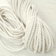 6mm Natural Cotton Cord Twine Braided Rope Cord Sash String Craft Macrame