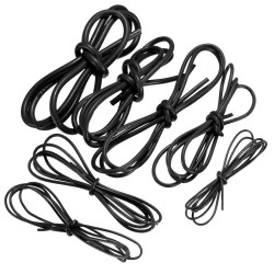 DANIU 1 Meter Black Silicone Wire Cable 10/12/14/16/18/20/22AWG Flexible Cable DANIU 1 Meter Black Silicone Wire Cable 10/12/14/16/18/20/22AWG Flexible Cable