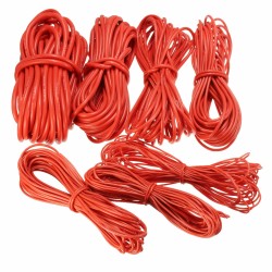 DANIU 10 Meter Red Silicone Wire Cable 10/12/14/16/18/20/22AWG Flexible Cable DANIU 10 Meter Red Silicone Wire Cable 10/12/14/16/18/20/22AWG Flexible Cable