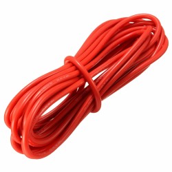 DANIU 5 Meter Red Silicone Wire Cable 10/12/14/16/18/20/22AWG Flexible Cable DANIU 5 Meter Red Silicone Wire Cable 10/12/14/16/18/20/22AWG Flexible Cable