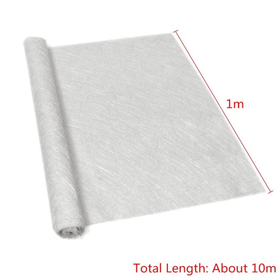 225gsm 10m x 1m Fibreglass Mat Fiber Glass Cutting Fiber Cloth Alkali-free Fiberglass Matting for GRP Resin