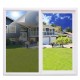 2M/4M Sand Blast Clear Privacy Frosted Removable PVC Window Glass Film